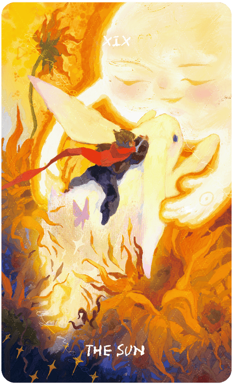 Lux & 78 Nocturnal Veils Tarot – The Sun