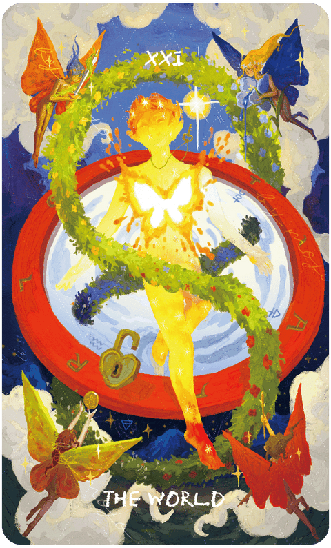 Lux & 78 Nocturnal Veils Tarot – The World