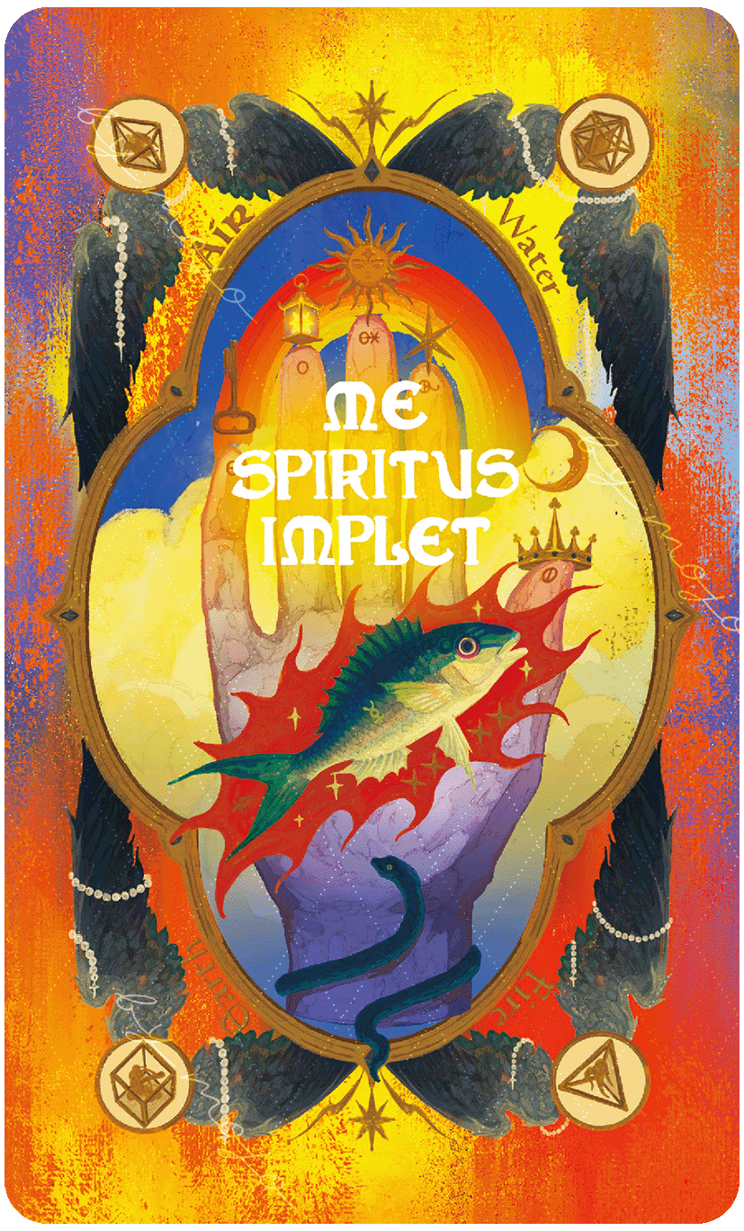 Lux & 78 Nocturnal Veils Tarot – ME SPIRITUS IMPLET