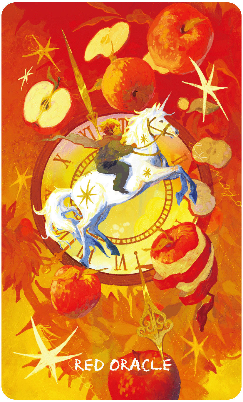 Lux & 78 Nocturnal Veils Tarot – RED ORACLE