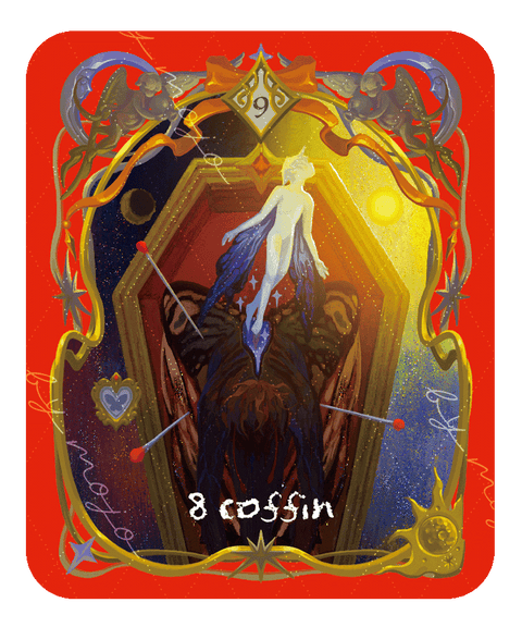 Lux's Treasure Chest Lenormand – Coffin