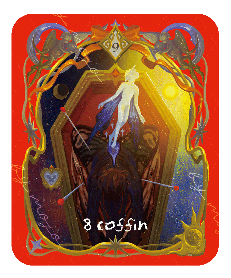 Lux's Treasure Chest Lenormand – Coffin