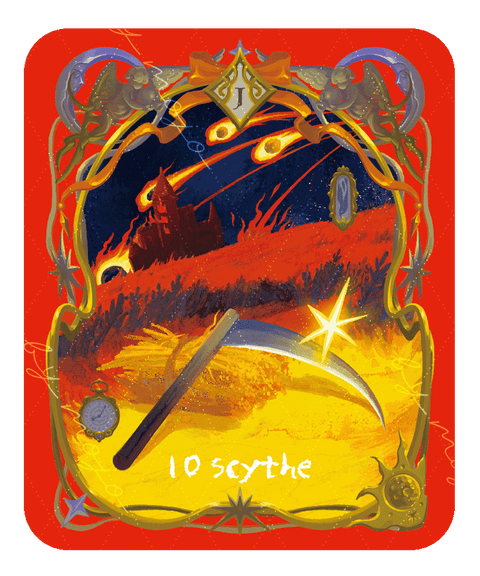 Lux's Treasure Chest Lenormand – Scythe