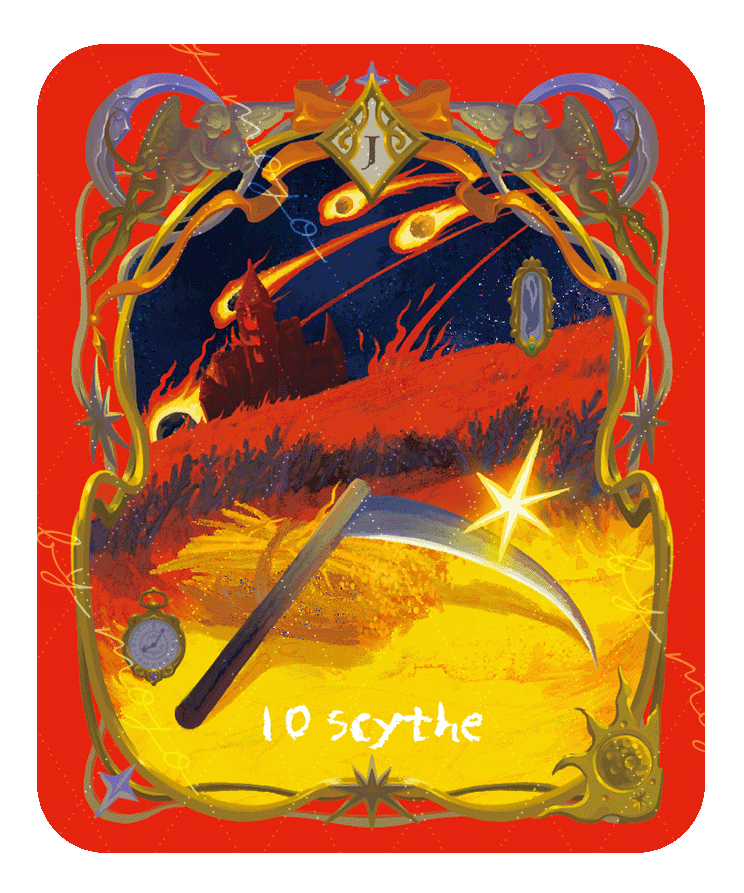 Lux's Treasure Chest Lenormand – Scythe