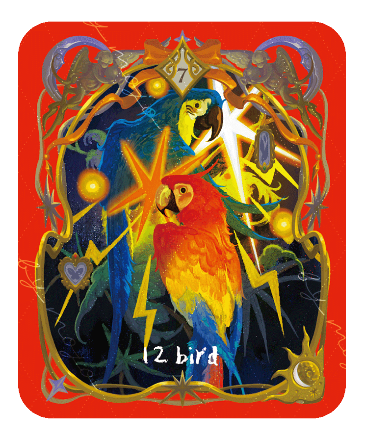 Lux's Treasure Chest Lenormand – Bird
