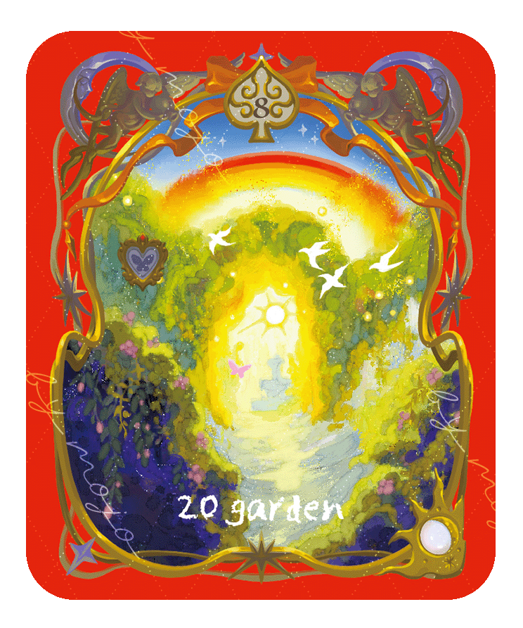 Lux's Treasure Chest Lenormand – Garden