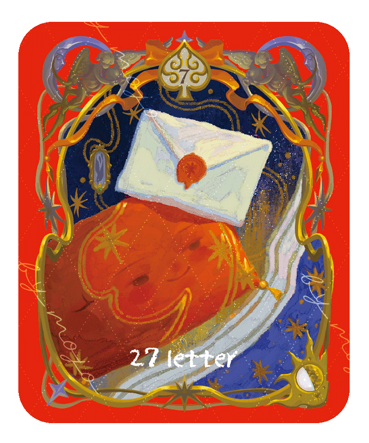 Lux's Treasure Chest Lenormand – Letter