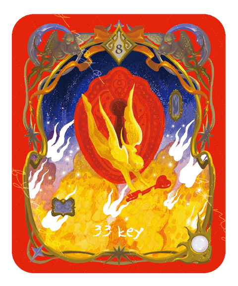 Lux's Treasure Chest Lenormand – Key