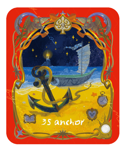 Lux's Treasure Chest Lenormand – Anchor