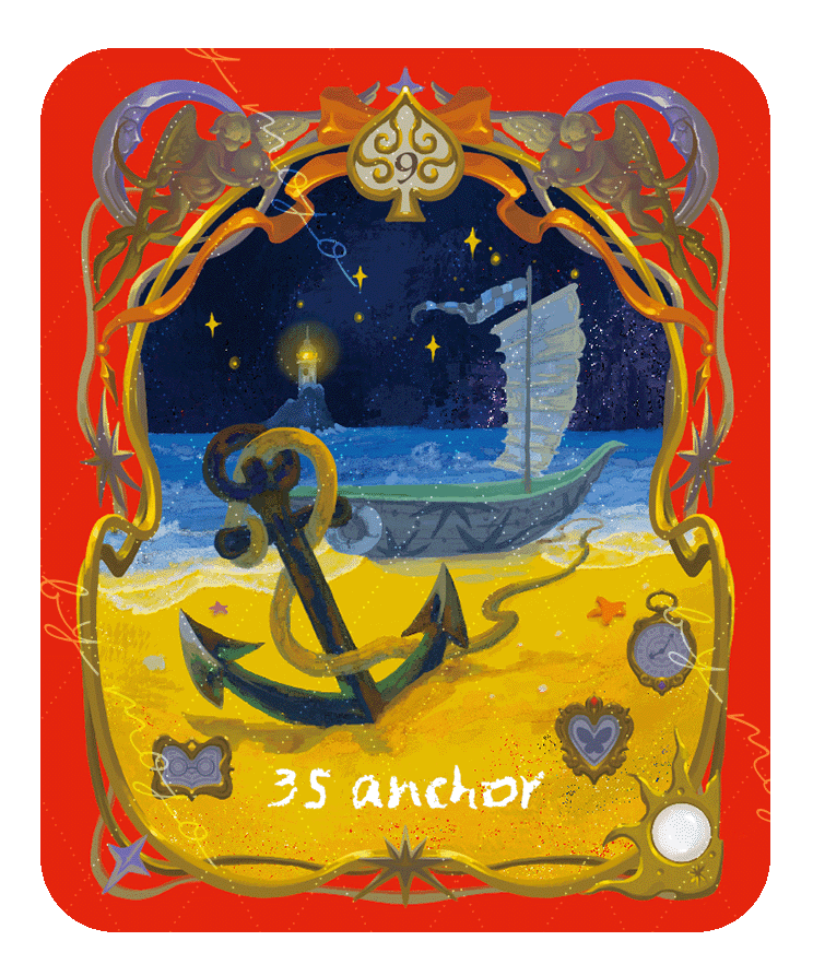 Lux's Treasure Chest Lenormand – Anchor