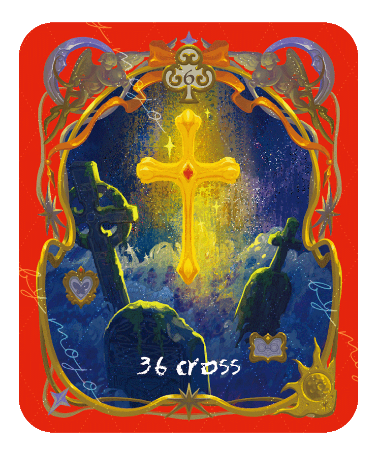 Lux's Treasure Chest Lenormand – Cross