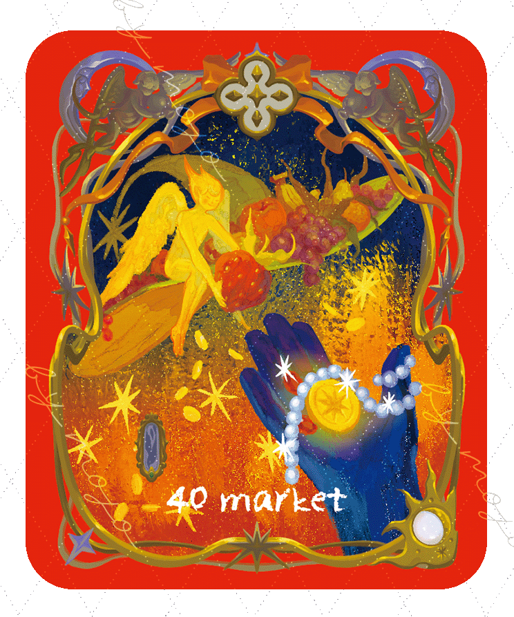 Lux's Treasure Chest Lenormand – Market