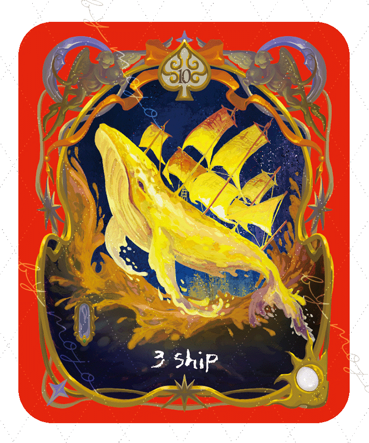 Lux's Treasure Chest Lenormand – Ship - Replacement