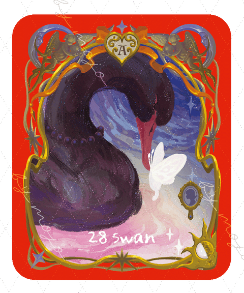 Lux's Treasure Chest Lenormand – Black Swan