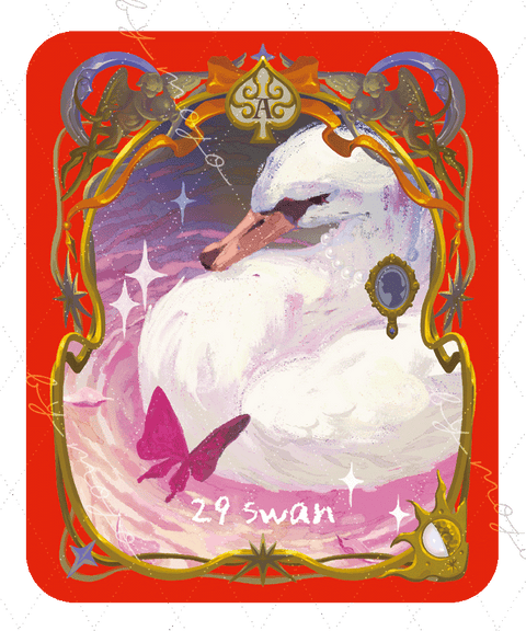 Lux's Treasure Chest Lenormand – White Swan