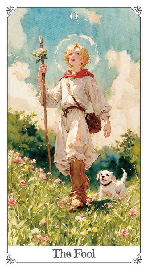 Magna Bloom Tarot – The Fool