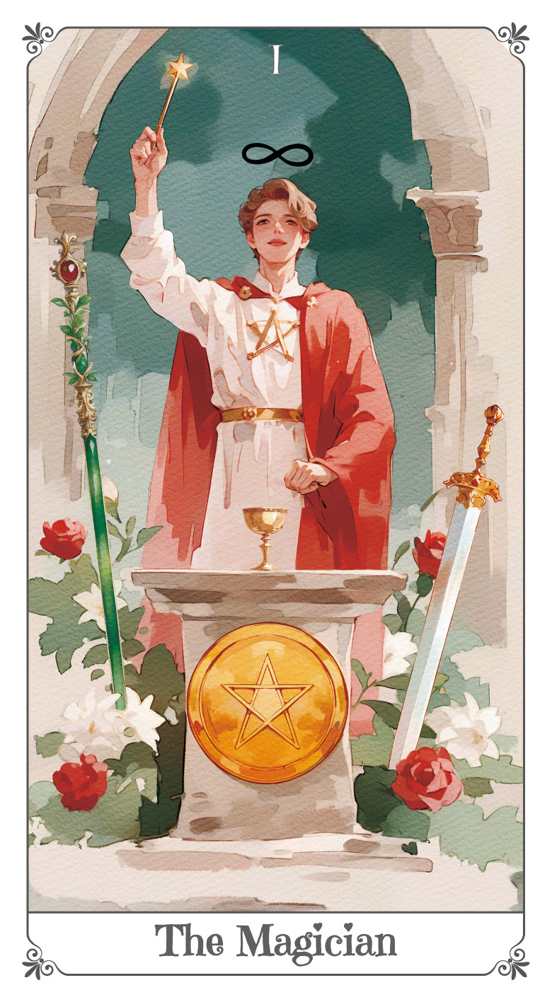 Magna Bloom Tarot – The Magician