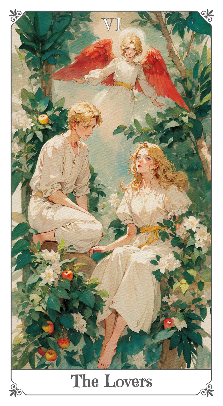 Magna Bloom Tarot – The Lovers