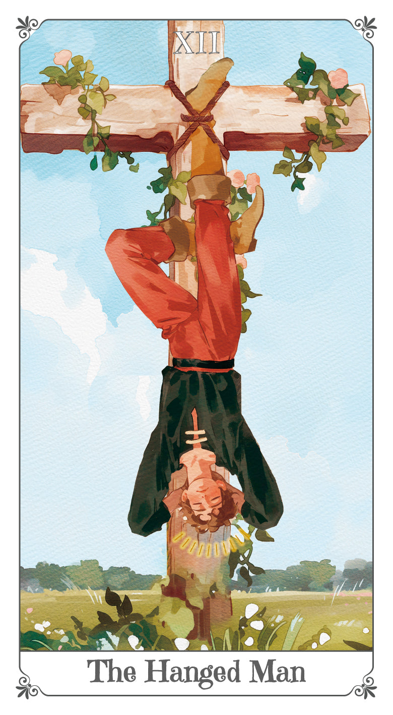 Magna Bloom Tarot – The Hanged Man