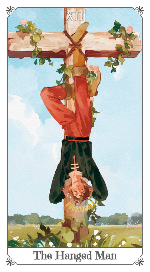 Magna Bloom Tarot – The Hanged Man