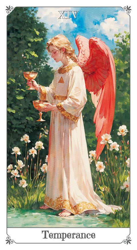 Magna Bloom Tarot – Temperance