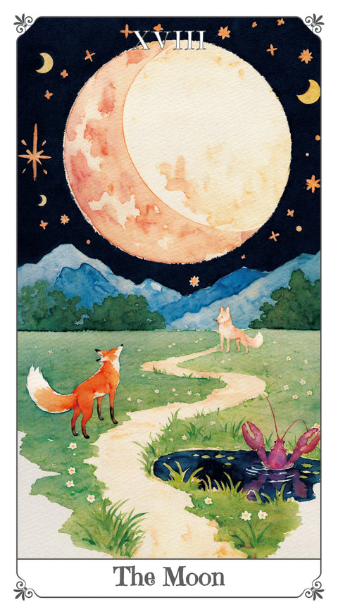 Magna Bloom Tarot – The Moon