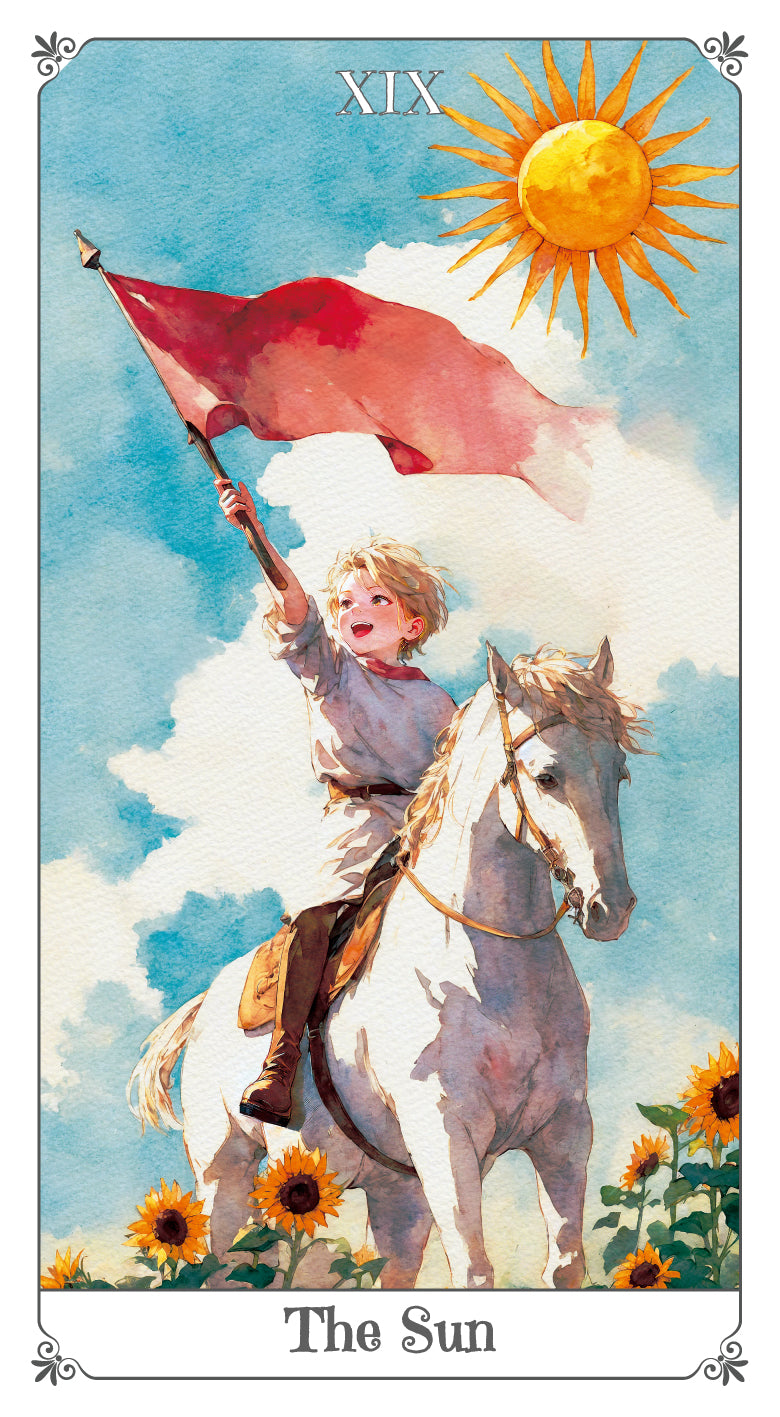 Magna Bloom Tarot – The Sun