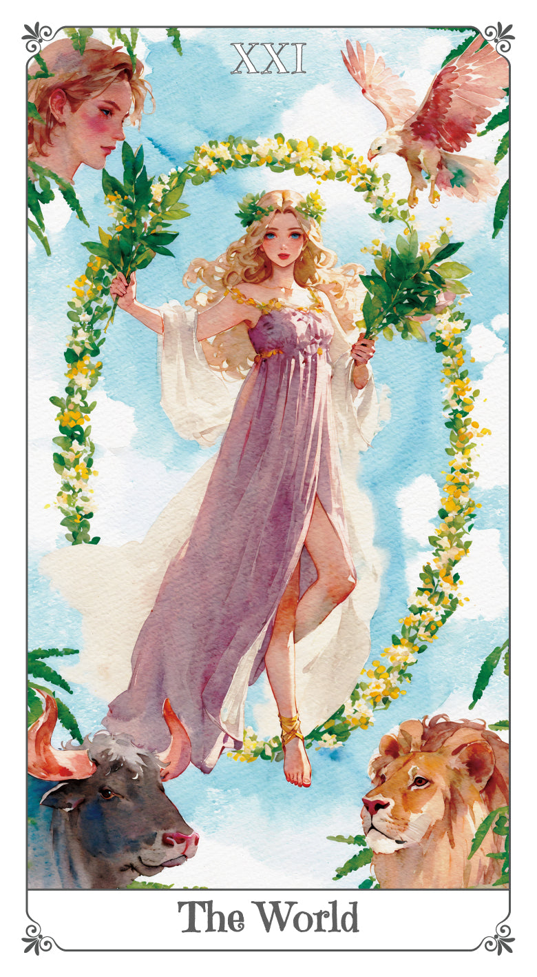 Magna Bloom Tarot – The World