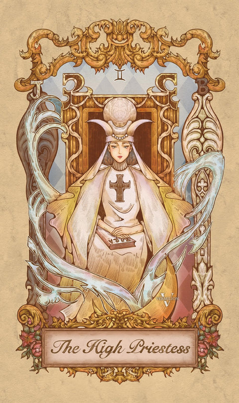 Medieval Secrets Tarot – The High Priestess