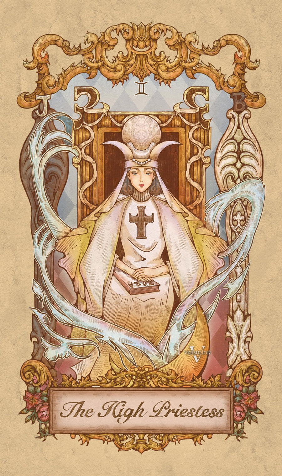 Medieval Secrets Tarot – The High Priestess