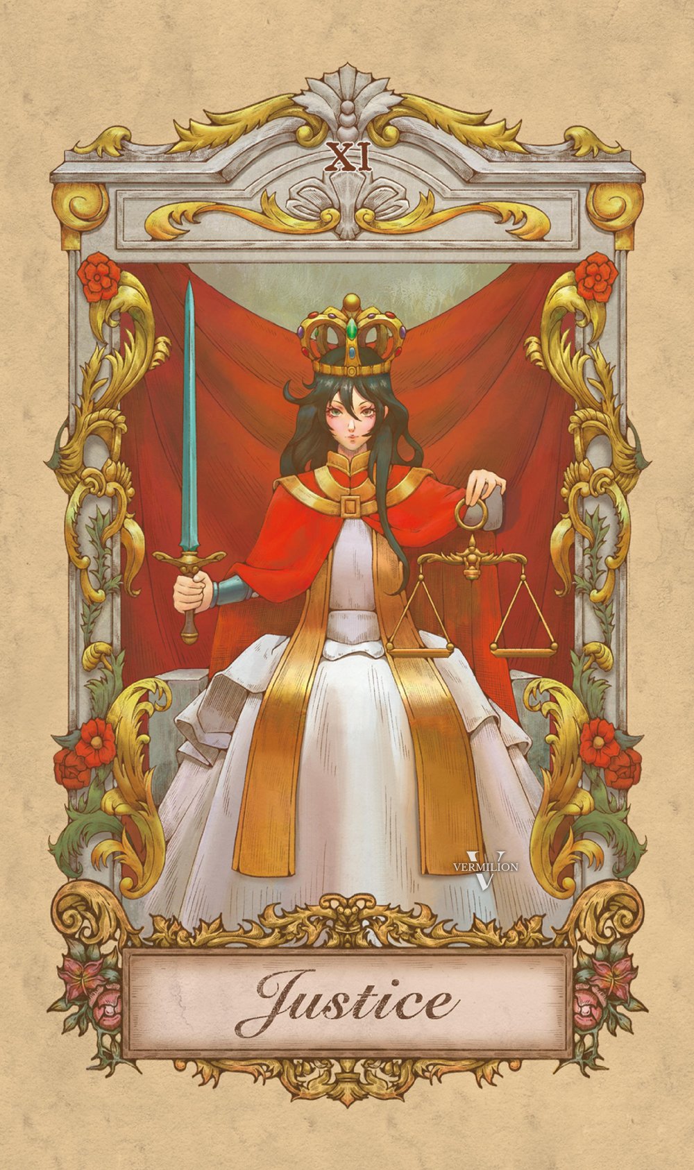 Medieval Secrets Tarot – Justice