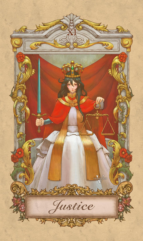 Medieval Secrets Tarot – Justice