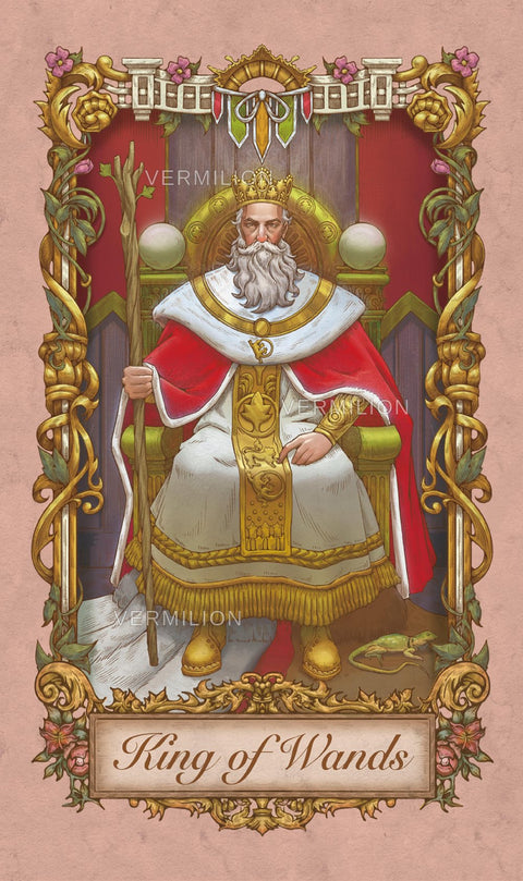 Medieval Secrets Tarot – King of Wands