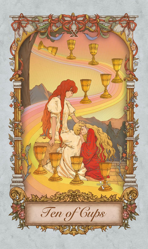 Medieval Secrets Tarot – Ten of Cups