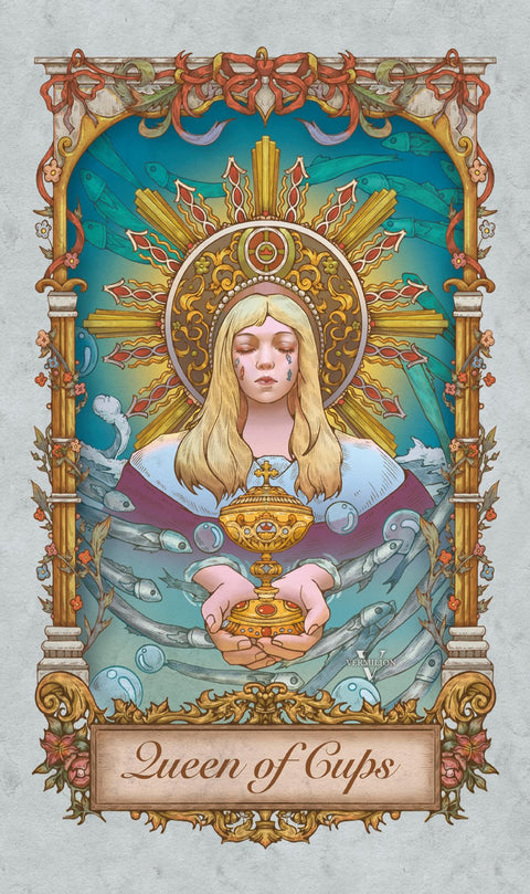 Medieval Secrets Tarot – Queen of Cups
