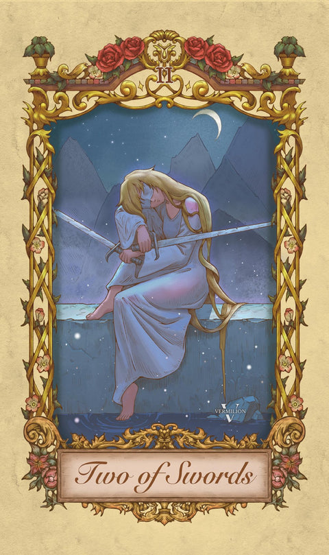 Medieval Secrets Tarot – Two of Swords