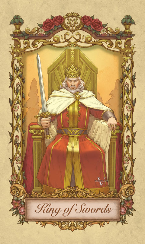 Medieval Secrets Tarot – King of Swords