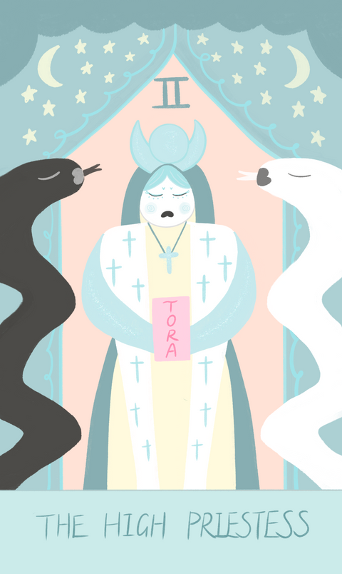 Mr. Butter Tarot – The High Priestess