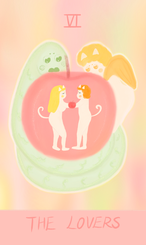 Mr. Butter Tarot – The Lovers