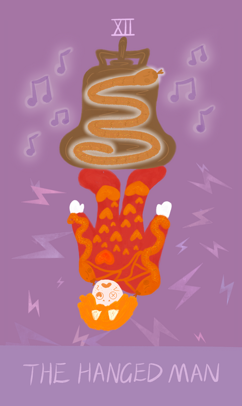 Mr. Butter Tarot – The Hanged Man