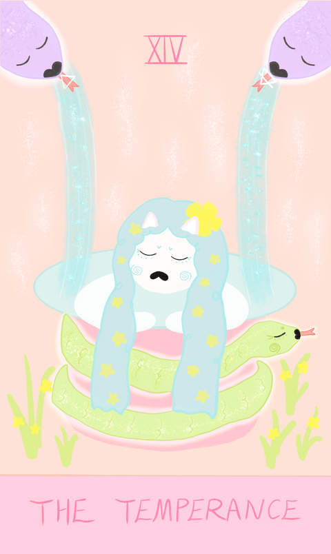 Mr. Butter Tarot – Temperance