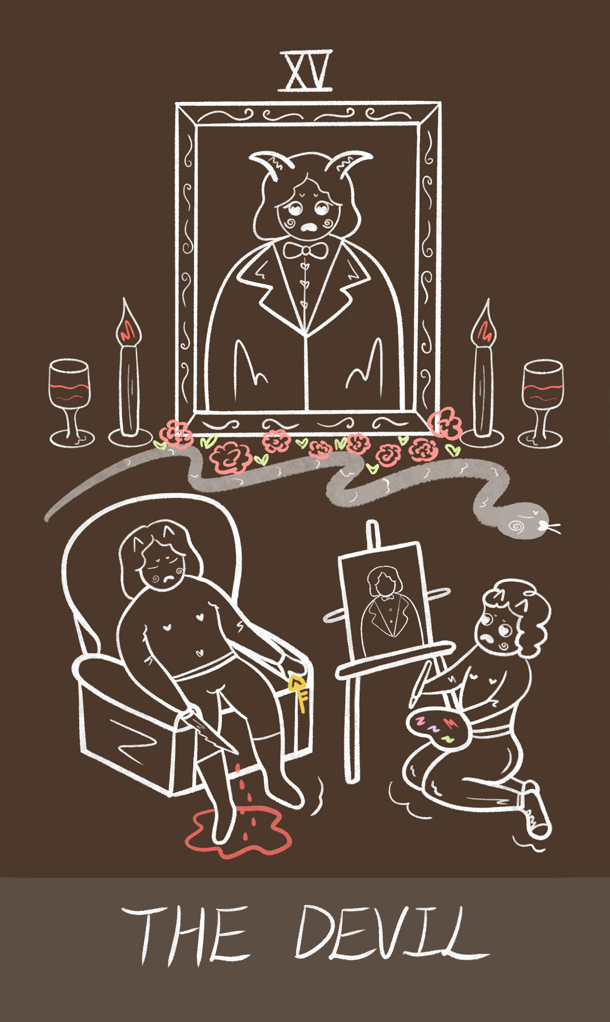 Mr. Butter Tarot – The Devil