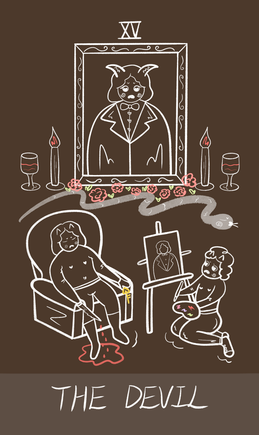Mr. Butter Tarot – The Devil