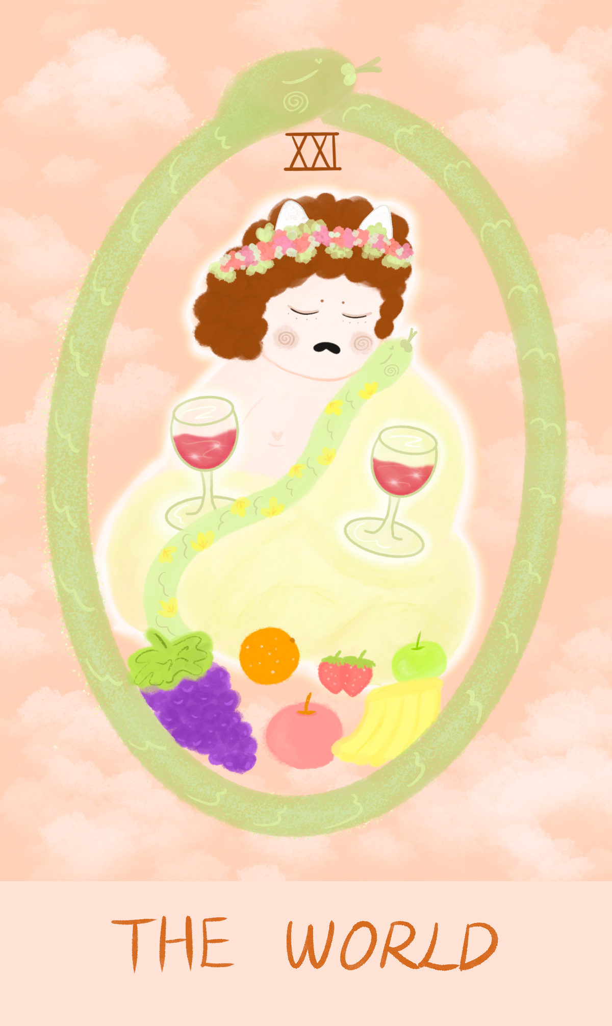 Mr. Butter Tarot – The World