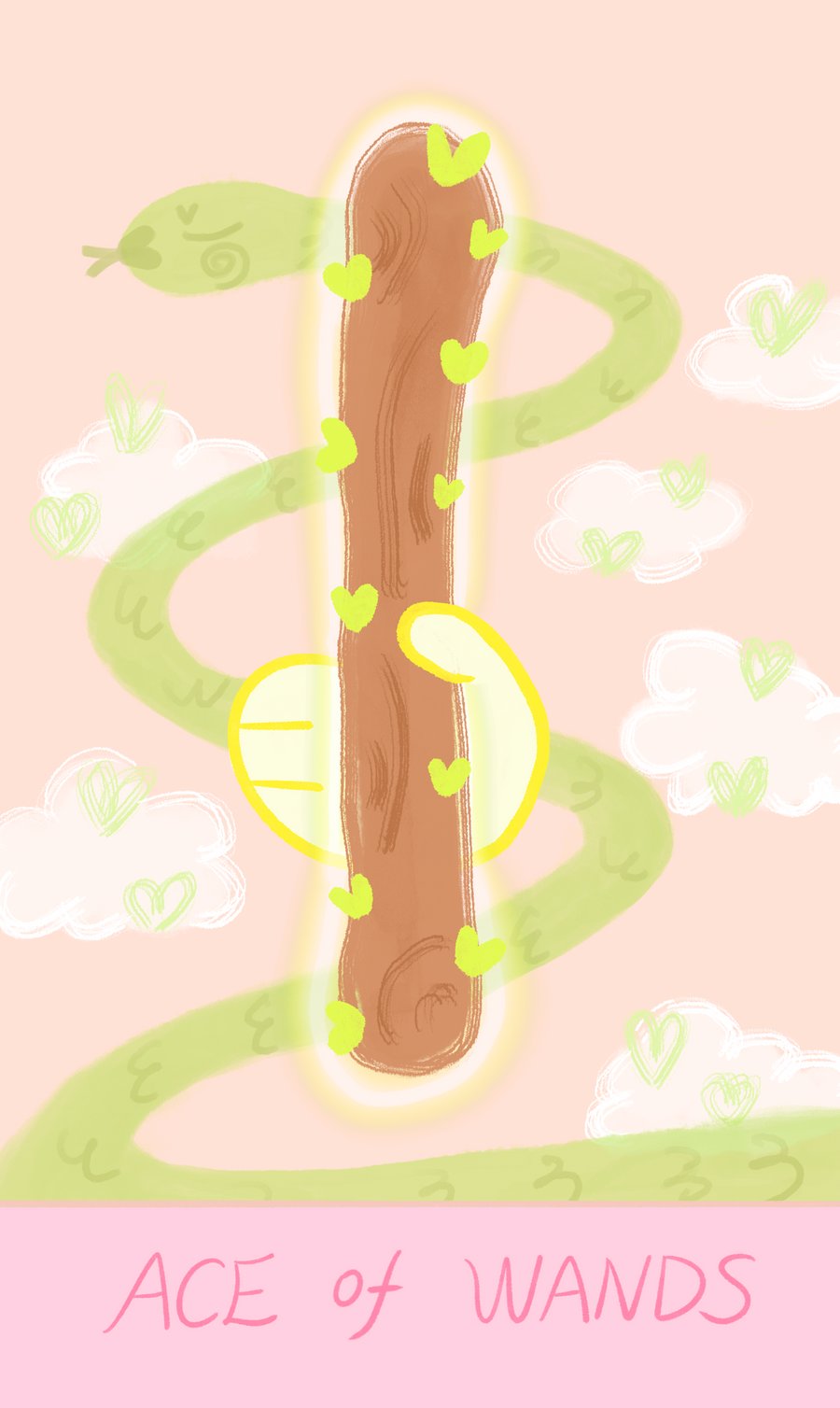 Mr. Butter Tarot – Ace of Wands