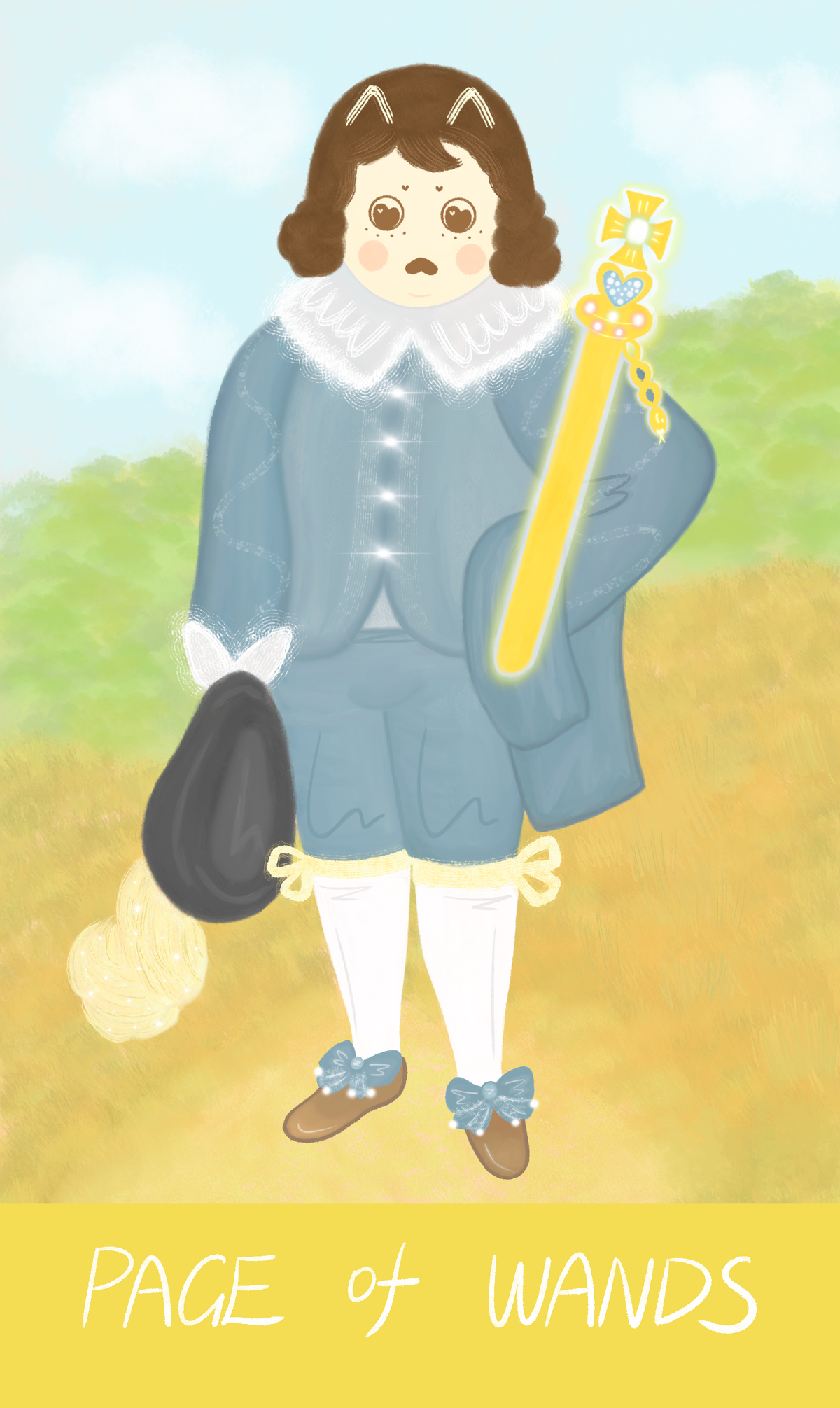 Mr. Butter Tarot – Page of Wands