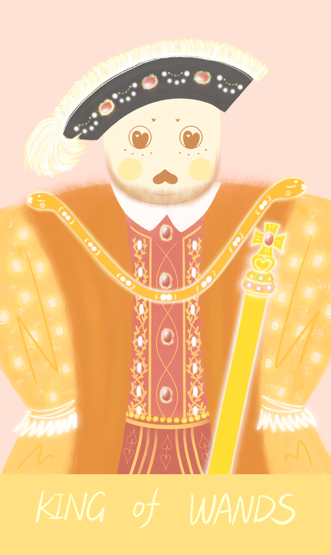 Mr. Butter Tarot – King of Wands