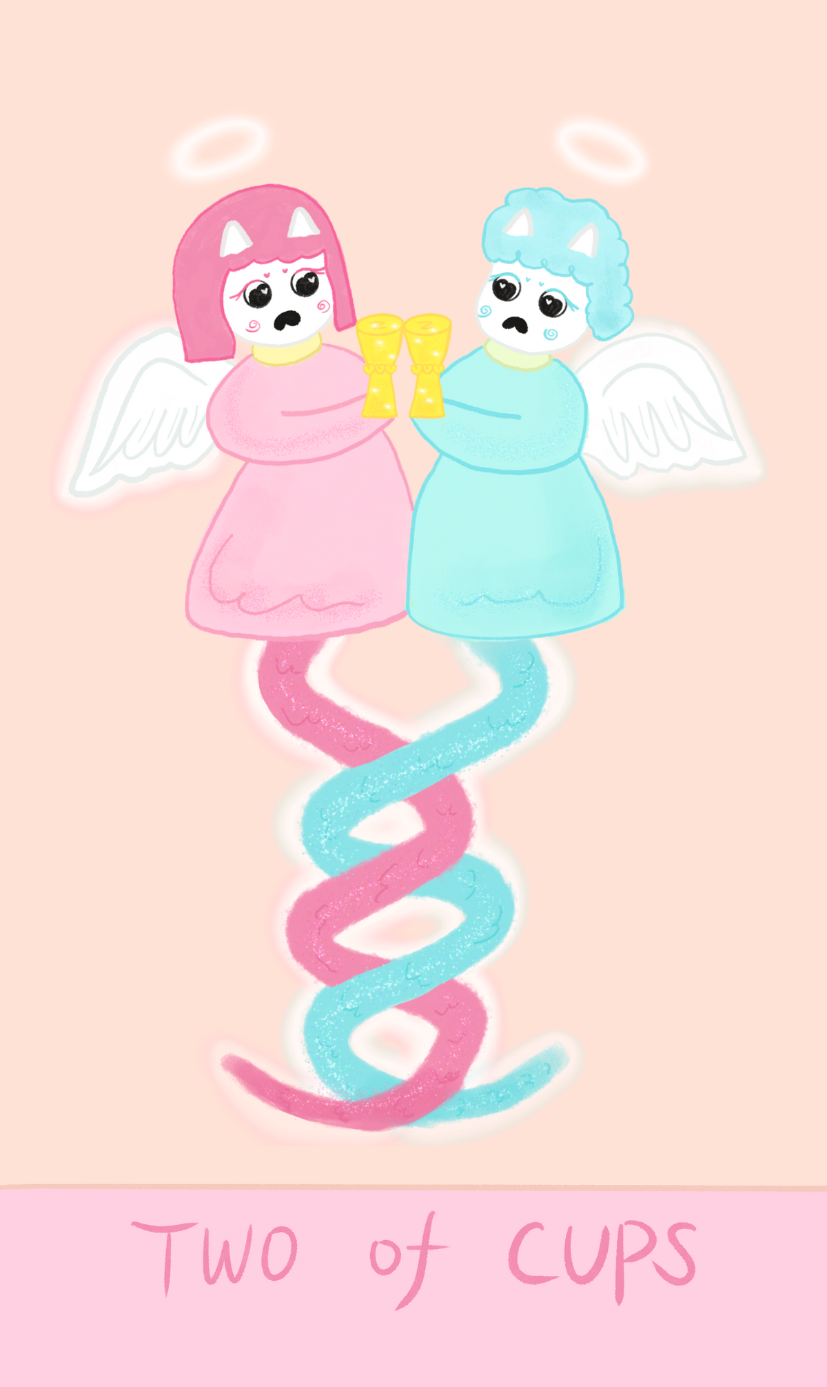 Mr. Butter Tarot – Two of Cups