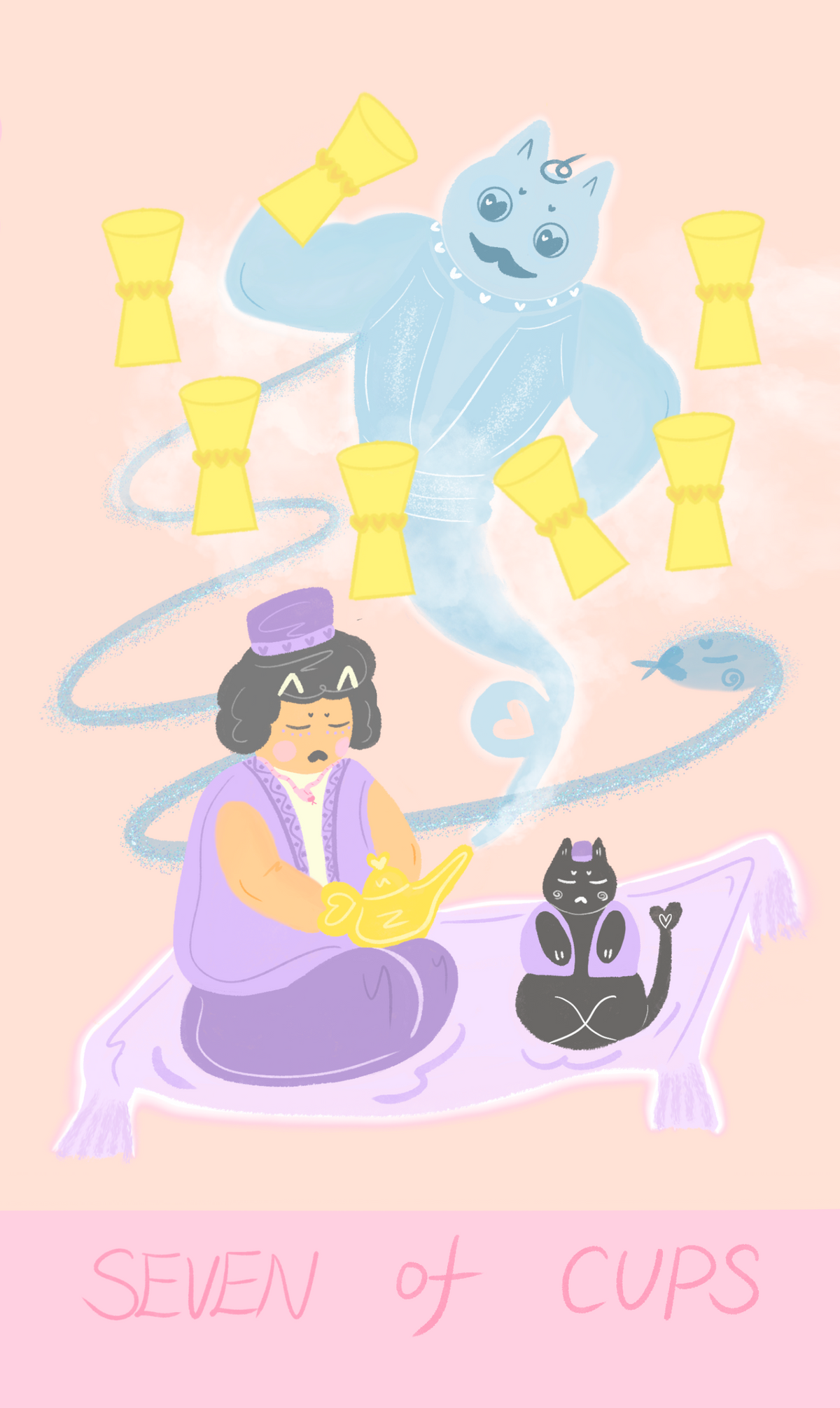 Mr. Butter Tarot – Seven of Cups