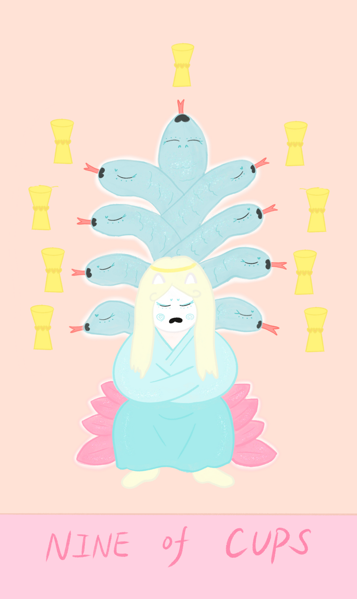 Mr. Butter Tarot – Nine of Cups